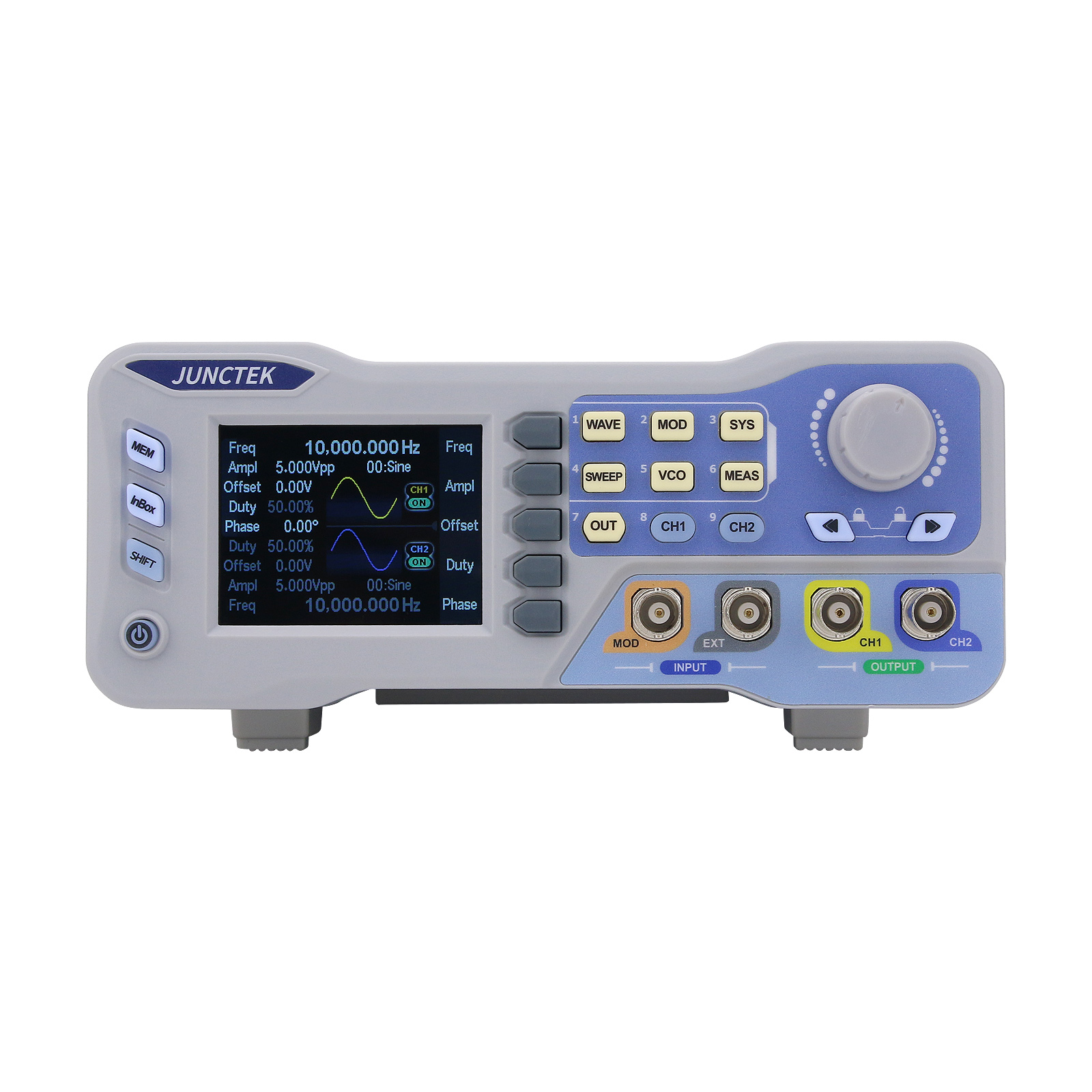 JDS8060 60MHz Dual Channel DDS - Dual Channel Arbitrary Waveform Function Generator 60Mhz ulasan dan harga