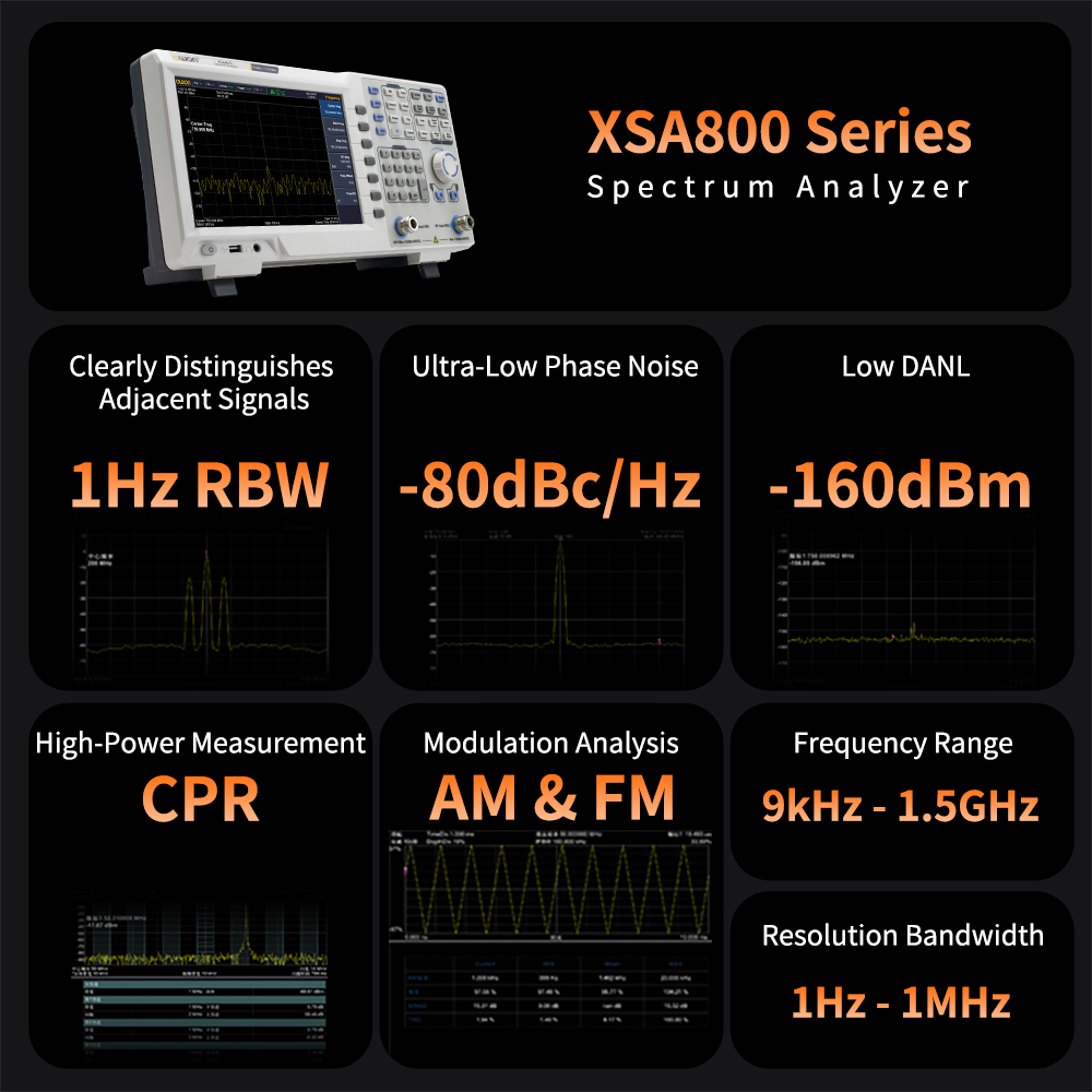 OWON Spectrum Analyzer With Tr - Spectrum Analyzer Tracking Generator 1.5Ghz ulasan dan harga