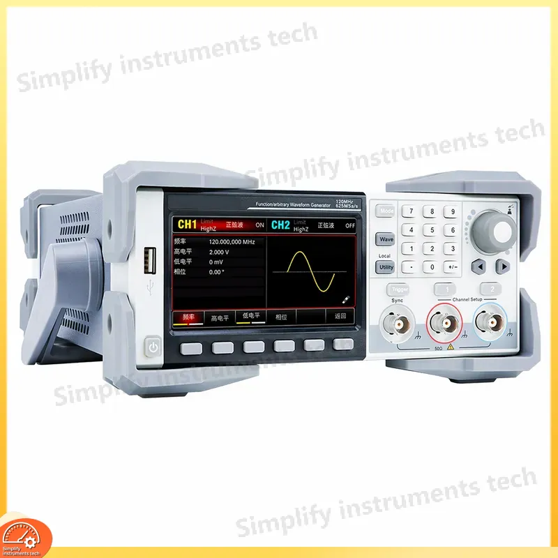 High Precision Arbitrary Wavef - Dual Channel Arbitrary Waveform Function Generator 60Mhz ulasan dan harga